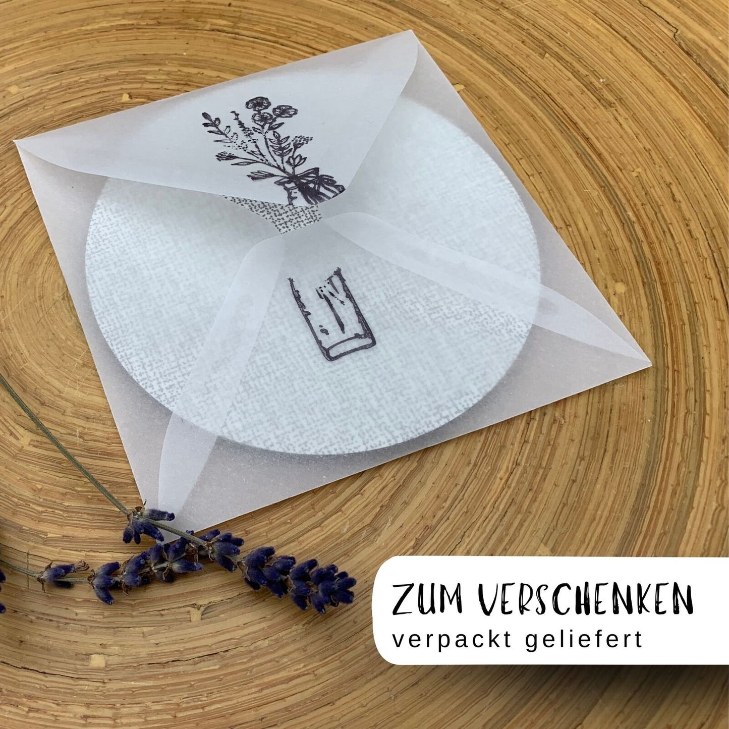 Getränkeuntersetzer von Edition HerzAUF als Geschenk mit Geschenkverpackung