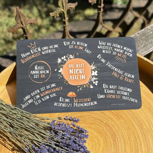 Frühstücksbrettchen Geschenk für Senioren