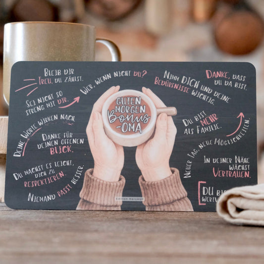 Frühstücksbrettchen "Guten Morgen Bonusoma“