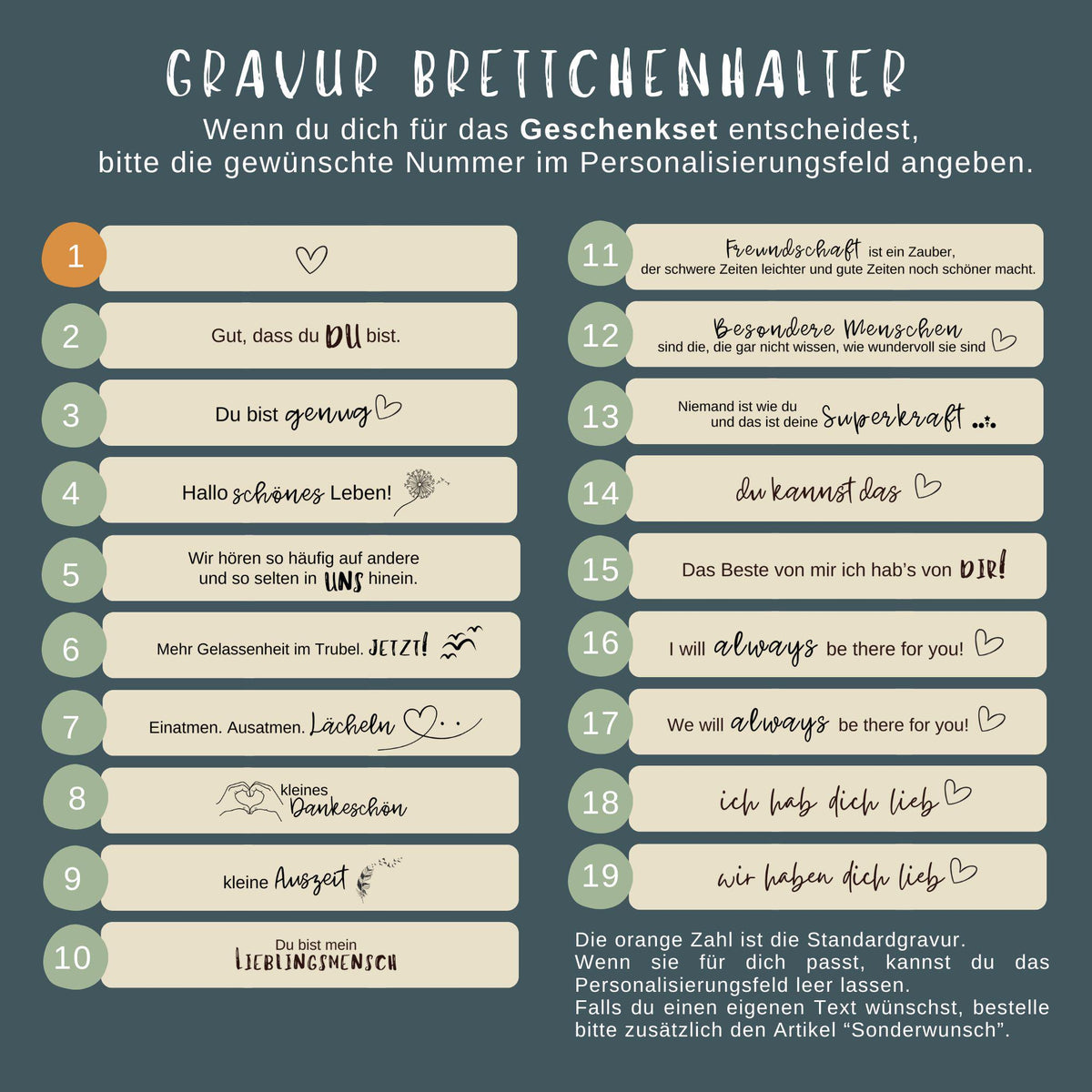 Geschenkset „Guten Morgen Bestärkung“ – Eine liebevolle Erinnerung daran, dass du genug bist – Ansicht des Produkts