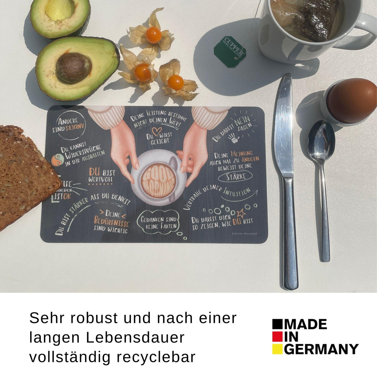 Geschenkset „Guten Morgen Bestärkung“ – Eine liebevolle Erinnerung daran, dass du genug bist – Ansicht des Produkts