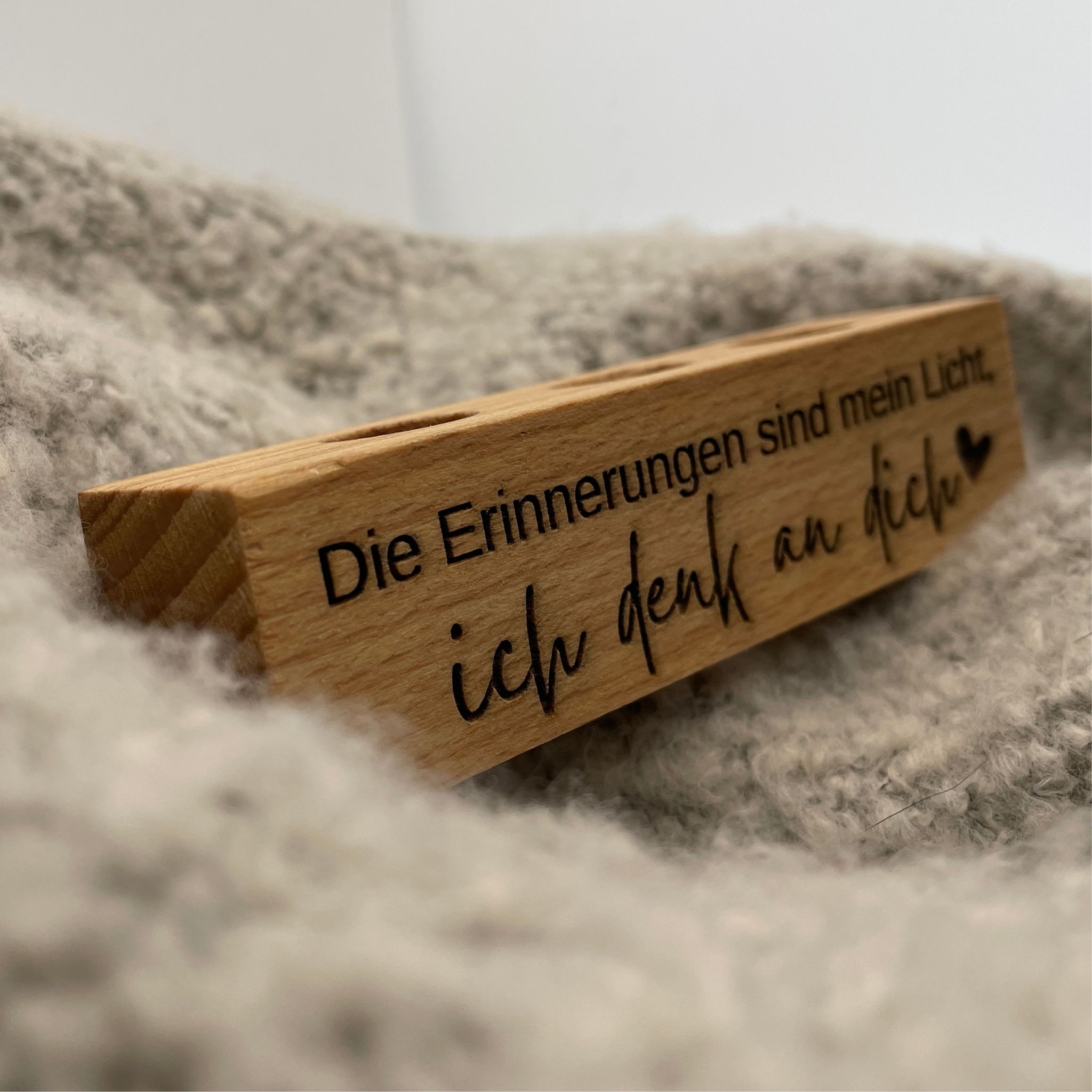 Blumenhalter Trauergeschenk | Kondolenzgeschenk | Erinnerung | Trauer bekunden | Sternenkind