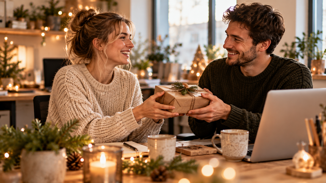 Was kann man seiner Arbeitskollegen zu Weihnachten schenken?