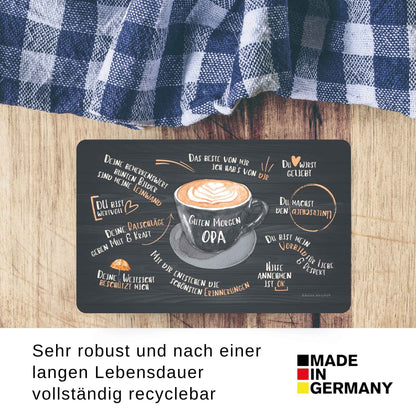 Geschenkset „Guten Morgen Opa“ – Eine liebevolles Geschenk für Opa, das von Herzen kommt