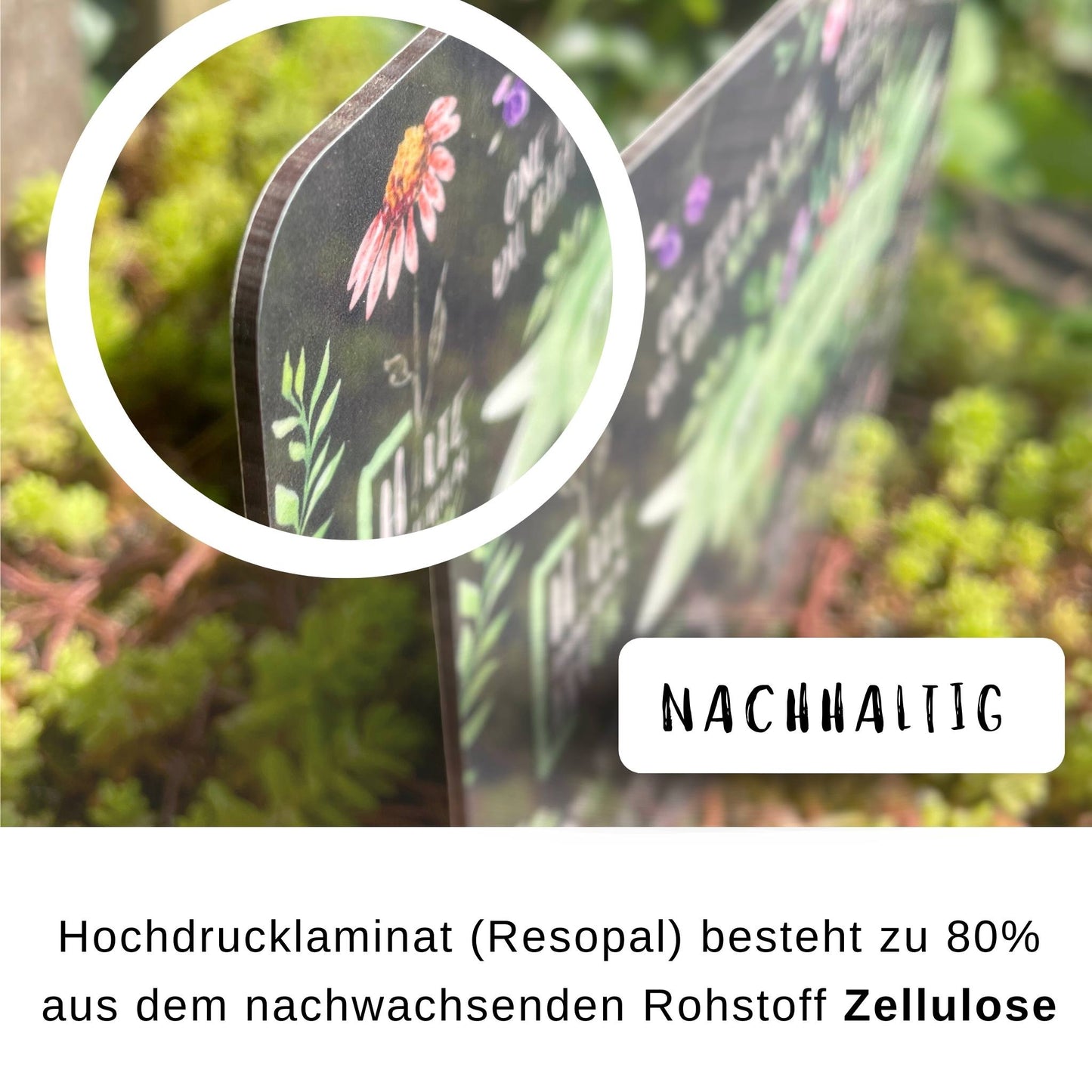 Du schaffst das - Geschenkset: Frühstücksbrettchen + Halter + Untersetzer „Platz für PositiviTeet“