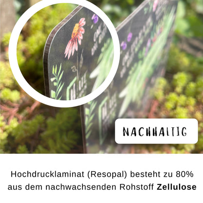 Du schaffst das - Geschenkset: Frühstücksbrettchen + Halter + Untersetzer „Platz für PositiviTeet“