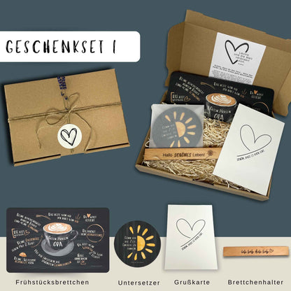 Geschenkset „Guten Morgen Opa“ – Eine liebevolles Geschenk für Opa, das von Herzen kommt