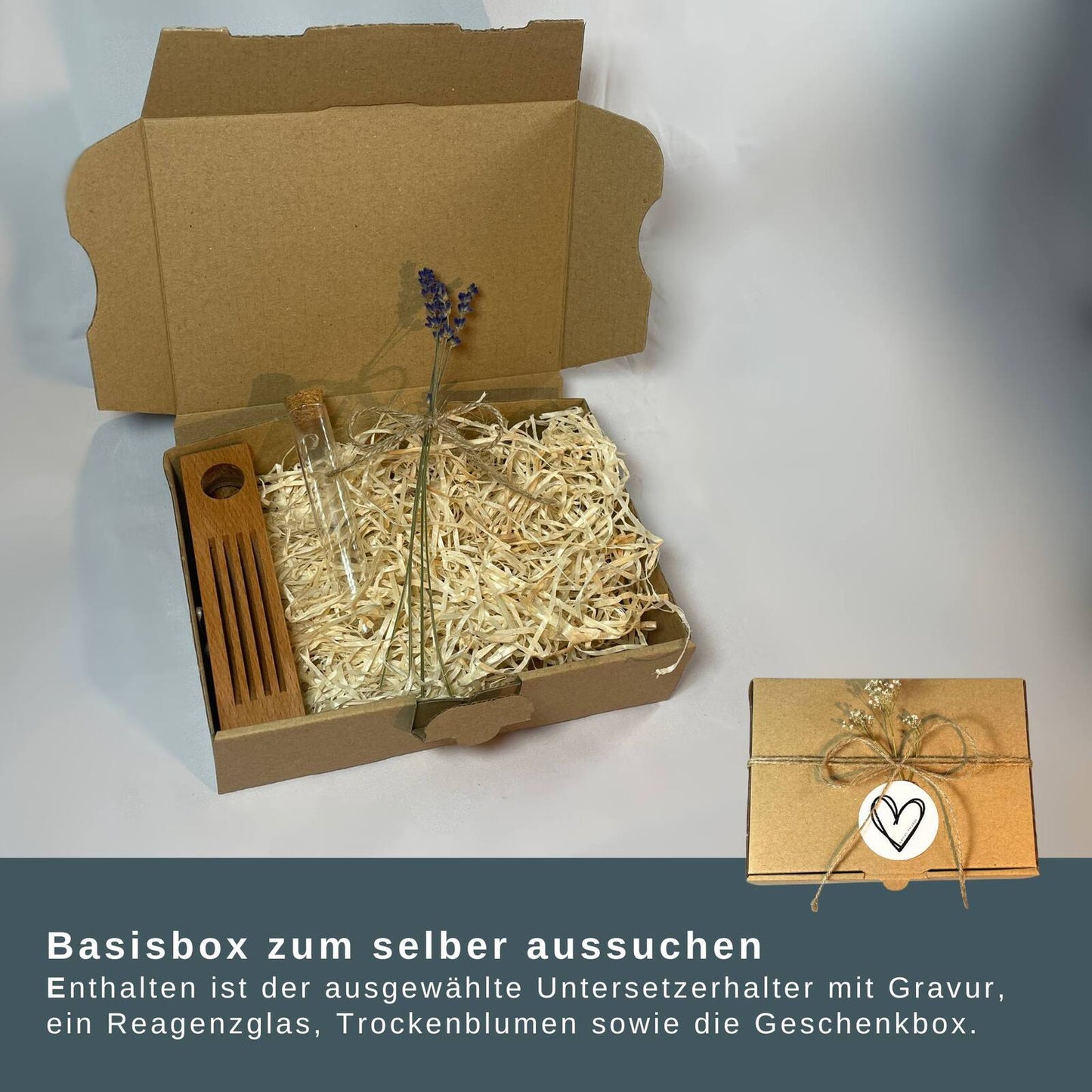 4er Untersetzerhalter für runde Untersetzer aus Resopal