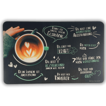 Brettchen Du bist grün