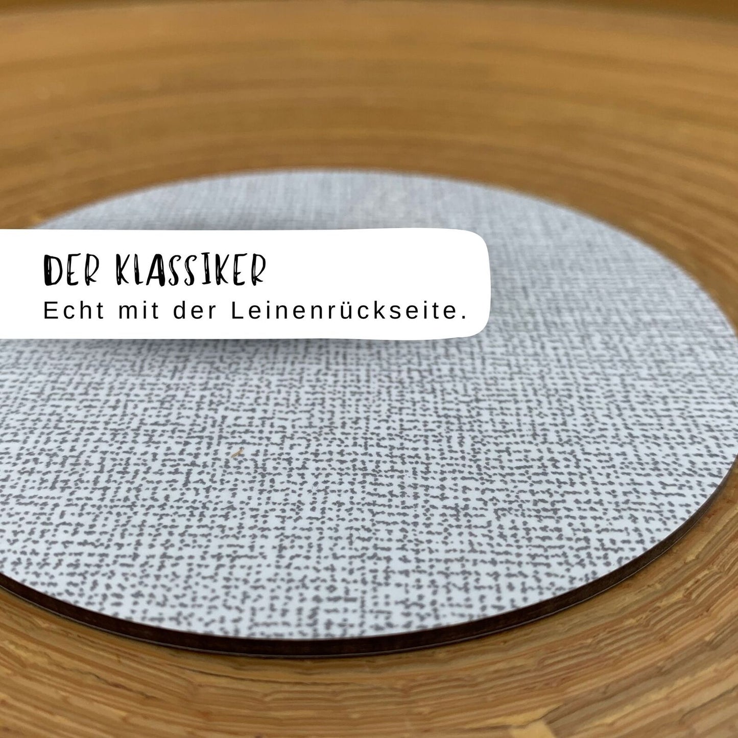 Getränkeuntersetzer von Edition HerzAUF Klassiker Ricolor