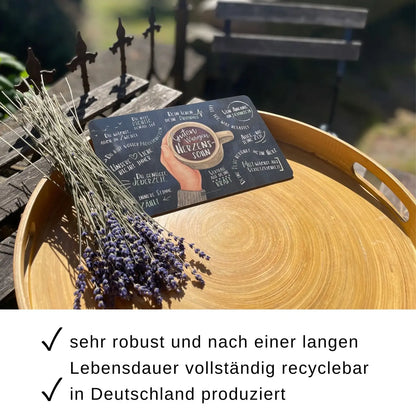 Frühstücksbrettchen "Guten Morgen Herzenssohn" - Geschenk für Sohn - robust