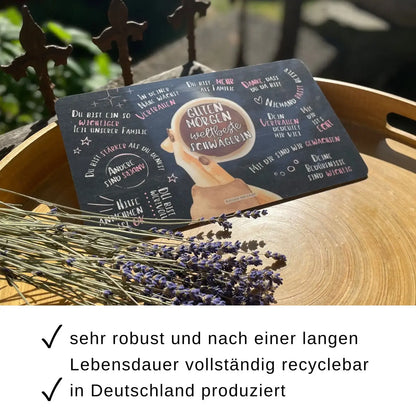 Frühstücksbrettchen Guten Morgen weltbeste Schwägerin - Schwägerin Geschenk robust