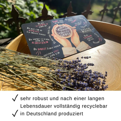 Frühstücksbrettchen Guten Morgen Schwiegertochter - Geschenk für Schwiegertochter robust