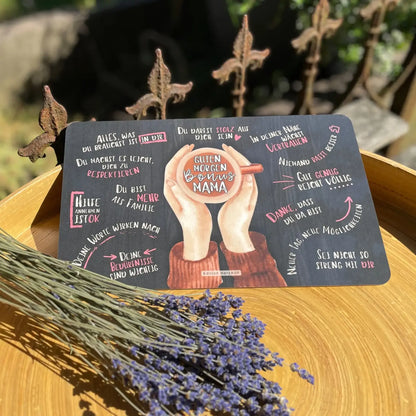 Frühstücksbrettchen Guten Morgen Bonusmama - Stiefmutter Geschenk