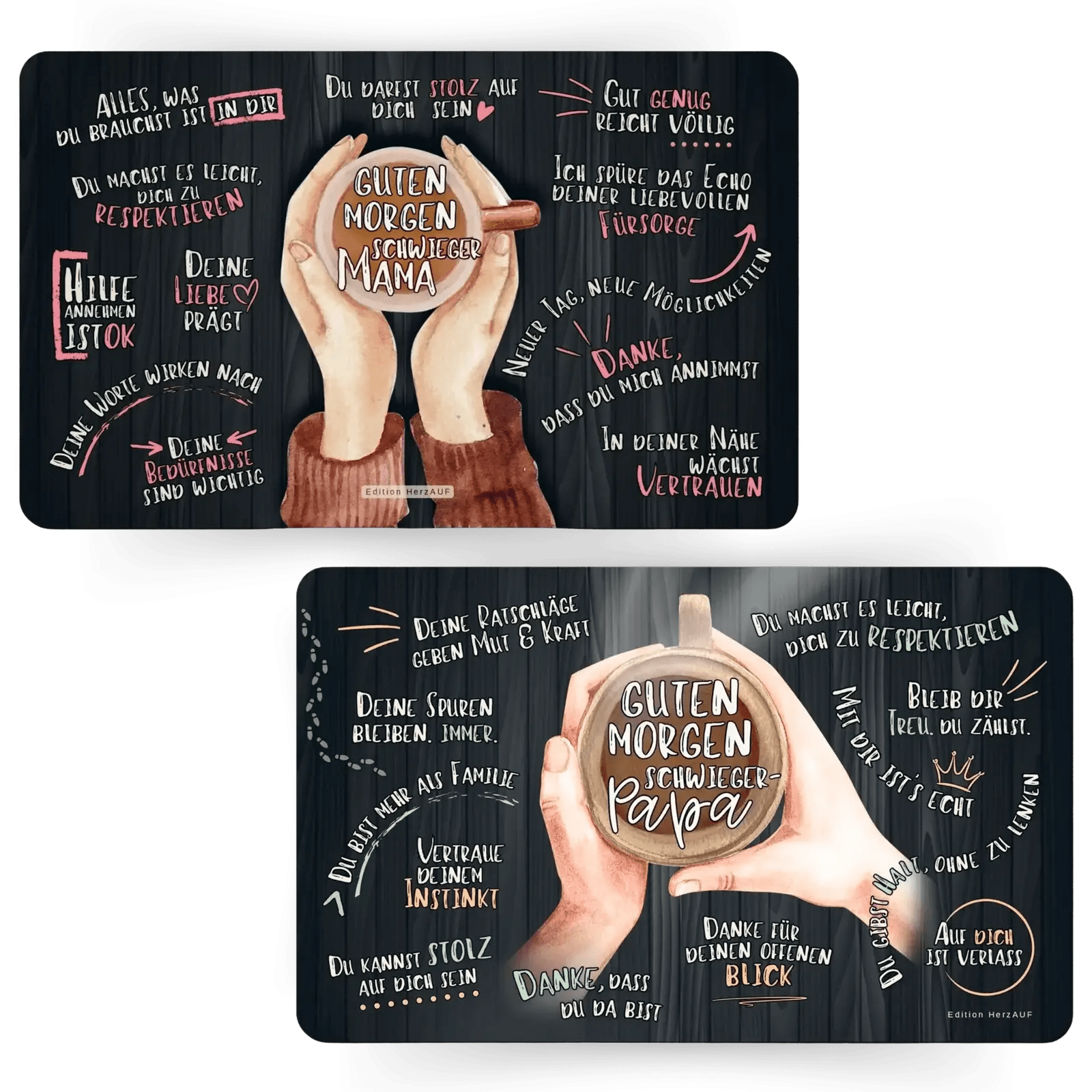 Guten Morgen Mama und Papa – Geschenk für die Eltern -2
