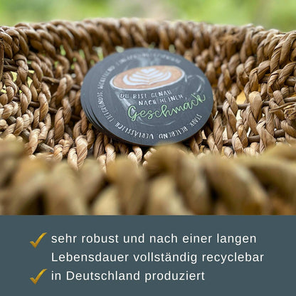 Getränkeuntersetzer für Mann - Du bist genau nach meinem Geschmack - robust