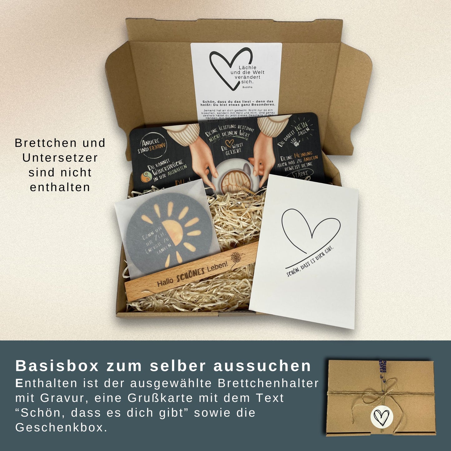 Holzhalter für zwei Frühstücksbrettchen zum selber aussuchen holzgeschenke