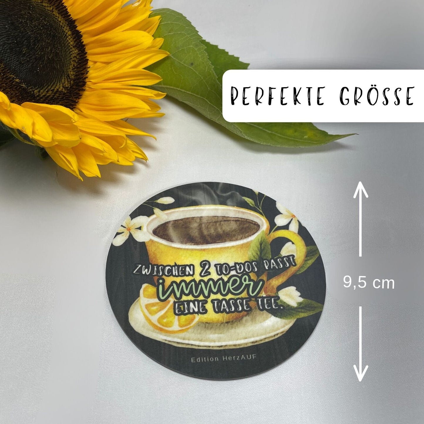 Untersetzer Set Edition HerzAUF 12er Größe