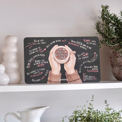 Frühstücksbrettchen "Guten Morgen Bonusoma“