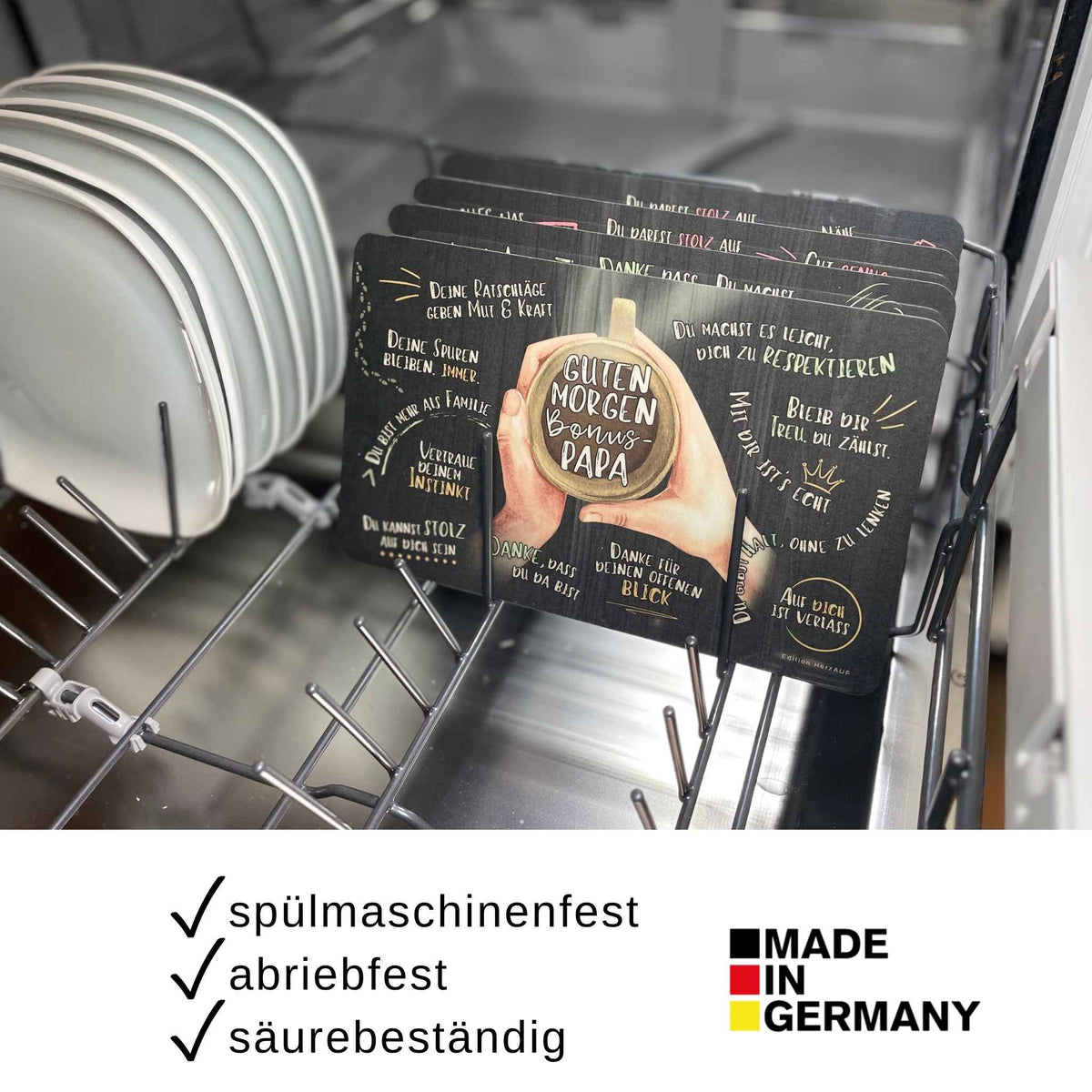 Geschenkset „Guten Morgen Bonuspapa“ - eine liebevolle Geste für den besten Stiefvater
