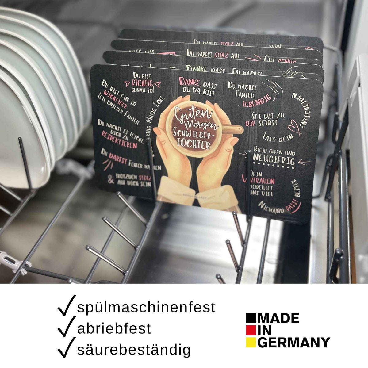 Geschenkset „Guten Morgen Schwiegertochter“ - eine liebevolle Geste, dass du deine Schwiegertochter wertschätzt