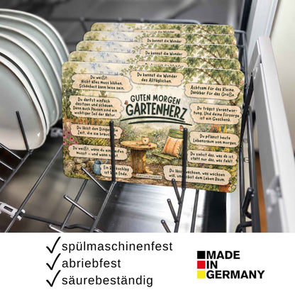 Frühstücksbrettchen „Guten Morgen Gartenherz“ – Ein persönliches Geschenk für Gartenliebhaber