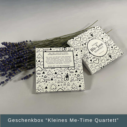 Kleines Me-Time Quartett – 4 Untersetzer für mehr Ruhe, Leichtigkeit und kleine Auszeiten