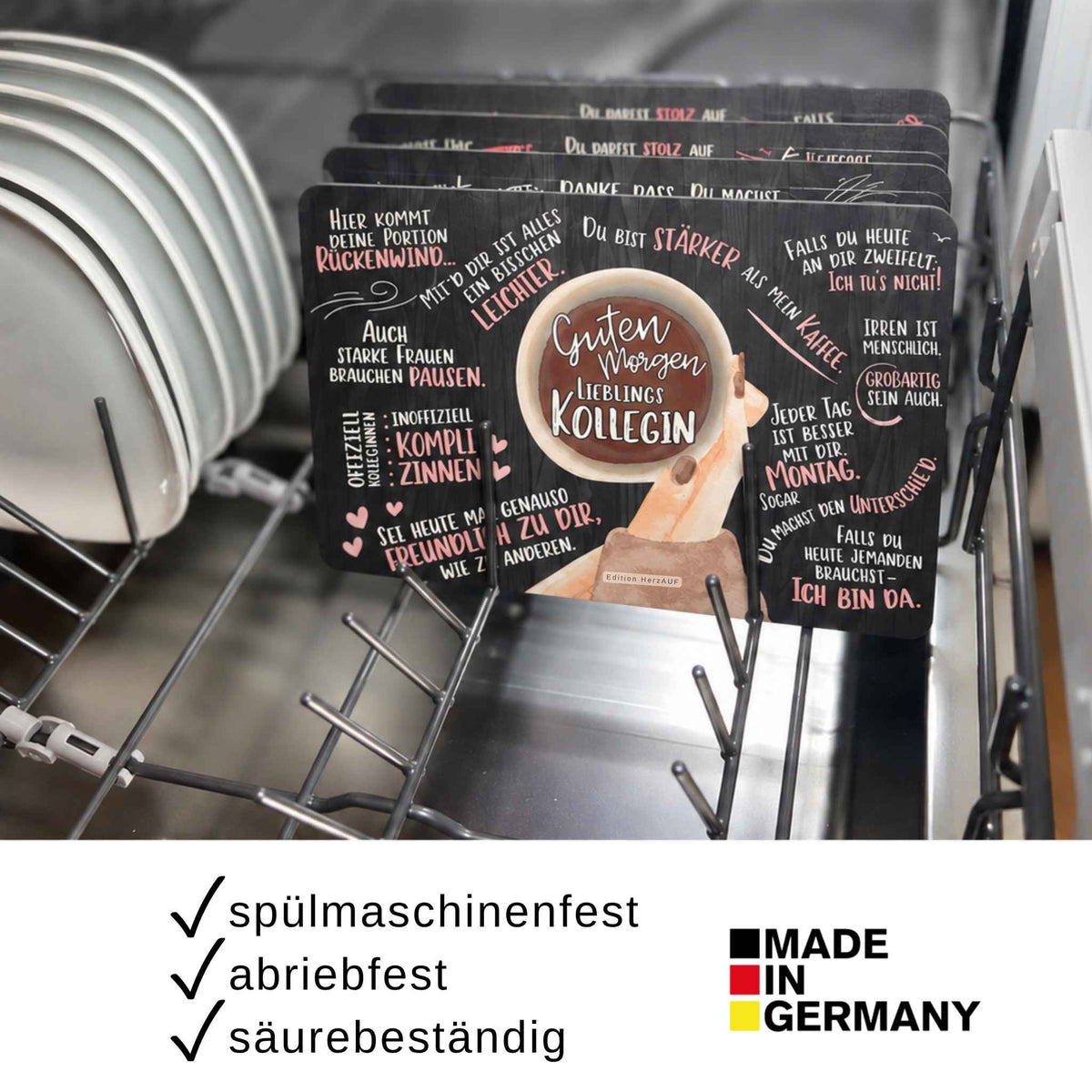 Frühstücksbrettchen „Guten Morgen Lieblingskollegin“ – Ein persönliches Geschenk für eine besondere Kollegin