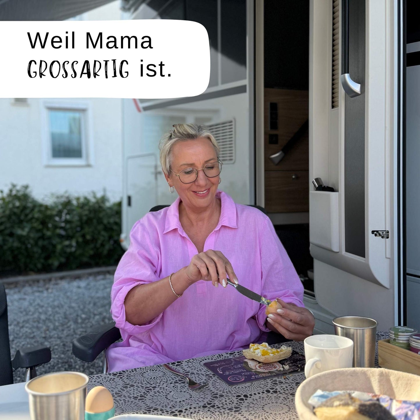 Frühstücksbrettchen „Guten Morgen Mama“ – Ein liebevoller Start in den Tag