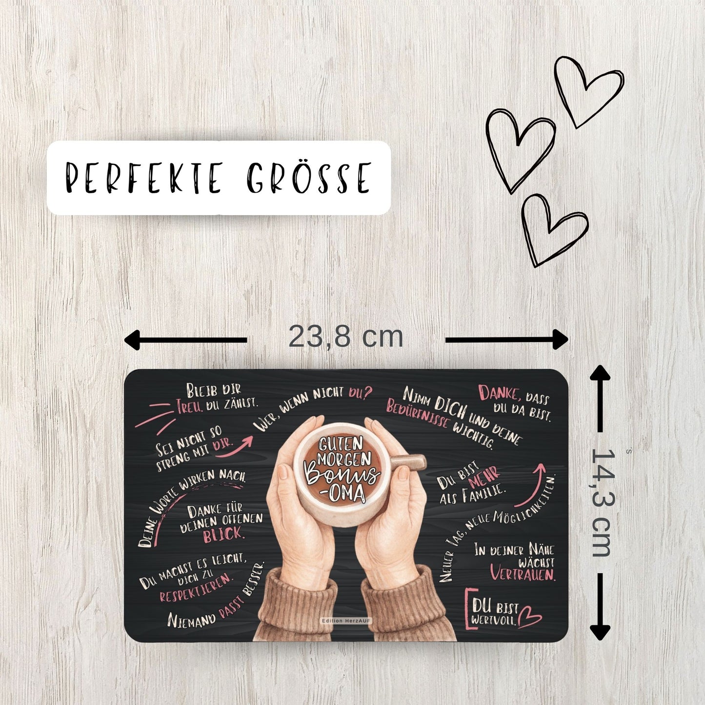 Frühstücksbrettchen "Guten Morgen Bonusoma“