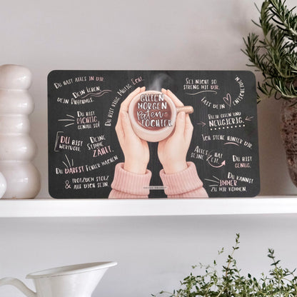 Frühstücksbrettchen "Guten Morgen Patentochter“