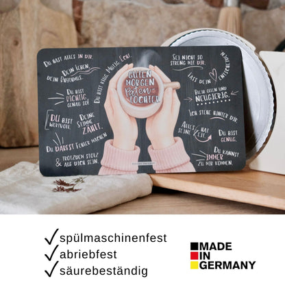 Frühstücksbrettchen "Guten Morgen Patentochter“