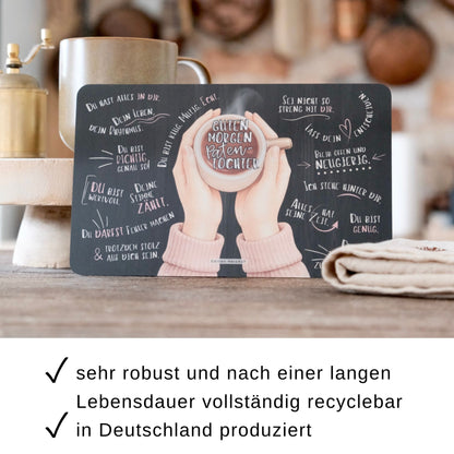 Frühstücksbrettchen "Guten Morgen Patentochter“