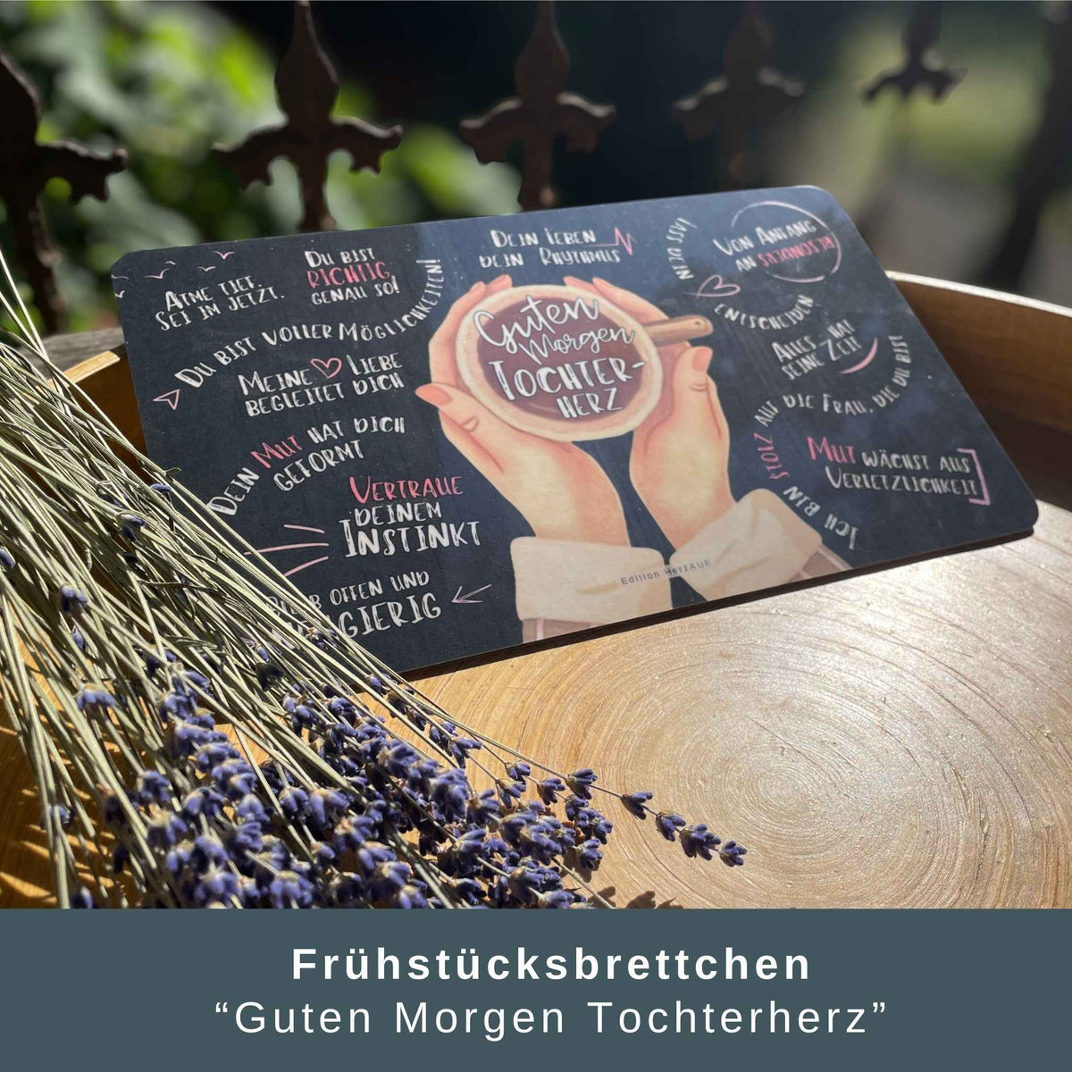 Geschenkset „Guten Morgen Tochterherz!“ - eine liebevolle Erinnerung daran, wie besonders deine Tochter ist