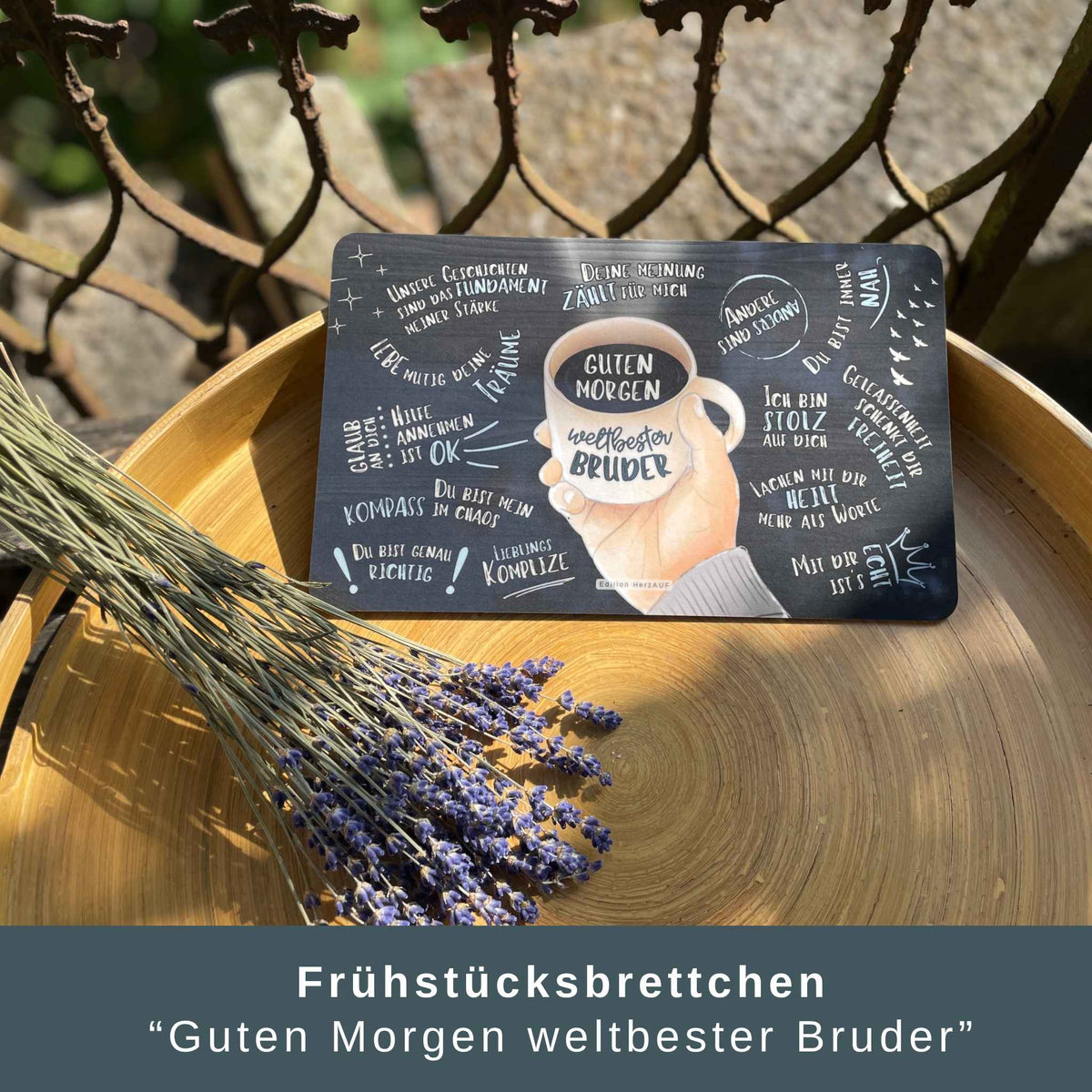 Geschenkset „Guten Morgen Weltbester Bruder!“ – Eine liebevolle Erinnerung daran, wie besonders dein Bruder ist