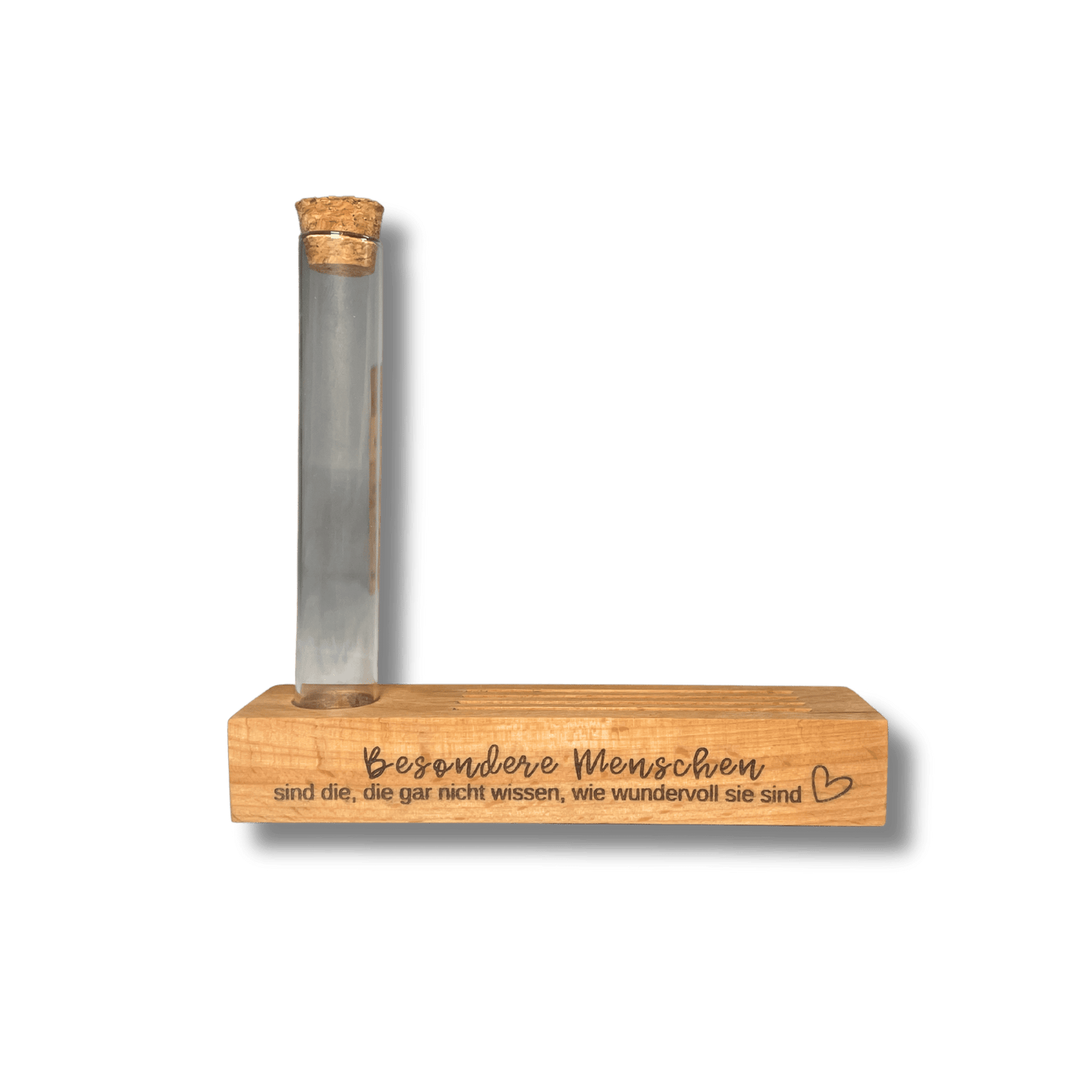 Holzhalter für vier Untersetzer zum selber aussuchen