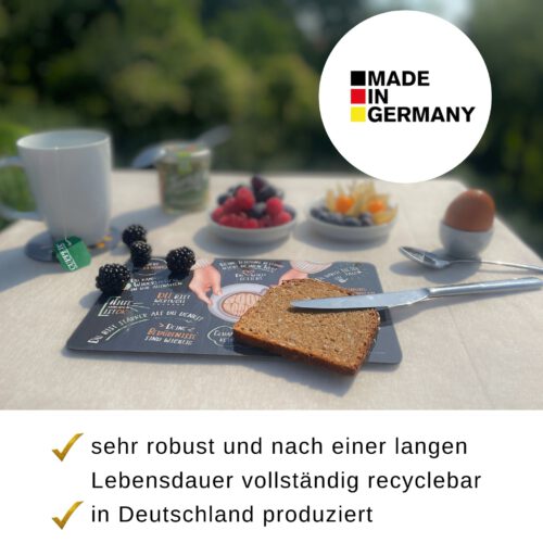 Frühstücksbrettchen Geschenk zur Bestärkung für Frauen