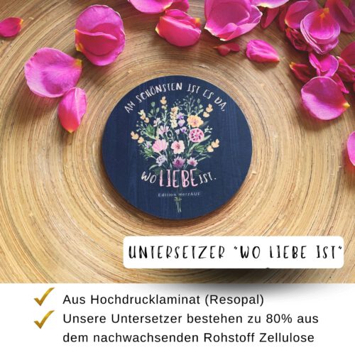 Geldgeschenk zur Hochzeit mit zwei Untersetzern + Halter | personalisiertes Hochzeitsgeschenk - Image 3