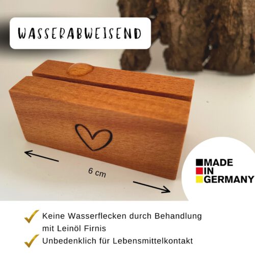 Geschenkset für Mama: Frühstücksbrettchen mit Halter und Untersetzer - Image 5