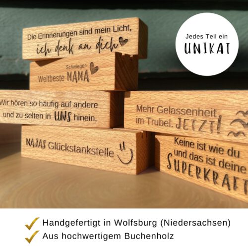 Geldgeschenk „Rente genießen“, Untersetzer mit personalisiertem Halter und Geschenkbox - Image 7