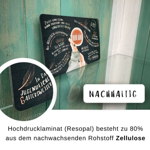 Motivierendes Frühstücksbrett „Das ist dein Jahr“ als Geschenk zum Neustart – Bild 5