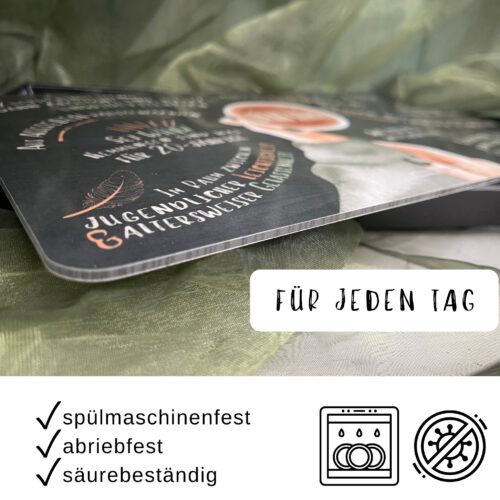 Motivierendes Frühstücksbrett „Das ist dein Jahr“ als Geschenk zum Neustart – Bild 4
