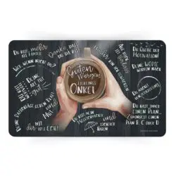 Frühstücksbrettchen Geschenk für Onkel spülmaschinenfest