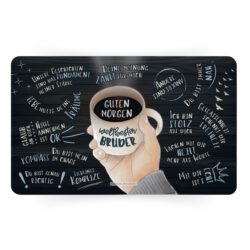 Frühstücksbrettchen "Guten Morgen weltbester Bruder“ - Geschenk für Bruder