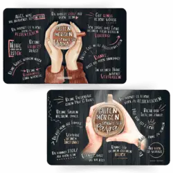 Frühstücksbrettchen "Guten Morgen Schwiegermama und Schwiegerpapa“ - Schwiegereltern Geschenk