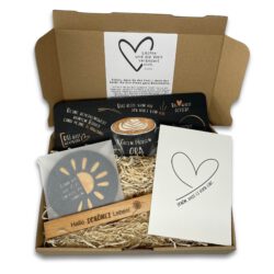 Geschenkset für Opa: "Guten Morgen Opa" - Frühstücksbrett + Untersetzer mit Halter aus Buchenholz, Weihnachtsgeschenk für Opa
