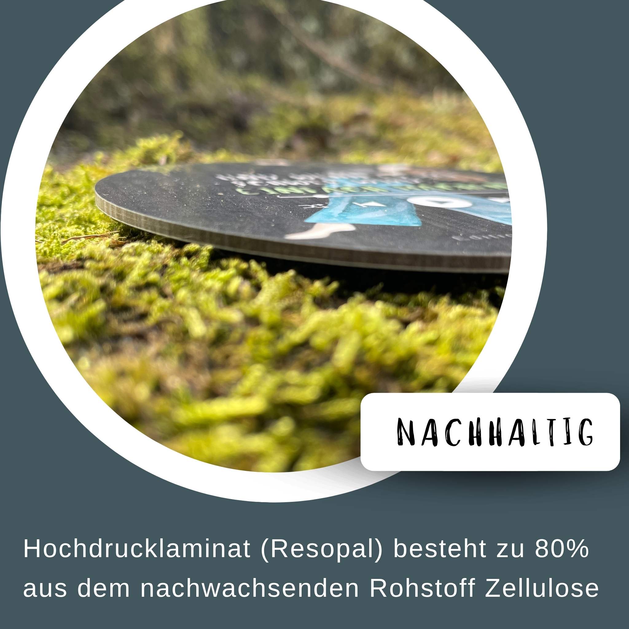 Nachhaltiges Kundengeschenk „Momente der Inspiration“ - 4 Untersetzer & gravierter Holzhalter – Bild 7