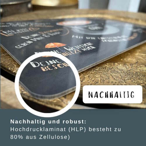 Geschenkset für Großeltern: liebevolles Frühstücksbrettchen-Set für Oma und Opa mit individualisierterem Halter in Geschenkverpackung – Bild 3